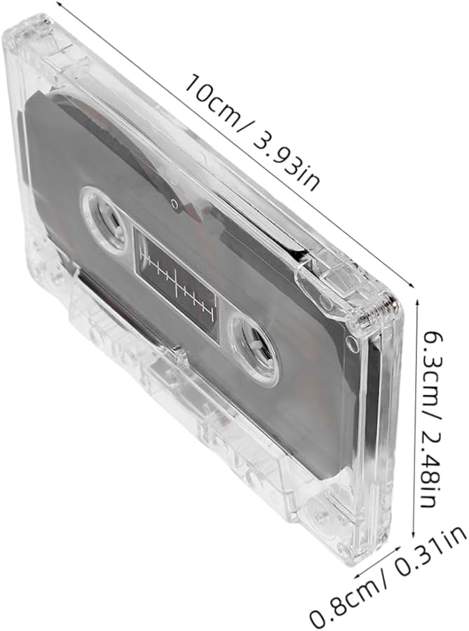 4 Pack Retro Blank Cassette Tapes For Recording Music Teaching And Personal Messages - Image 2